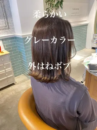 ミディアム 縮毛矯正/髪質改善 /表参道/千田大地のヘアスタイル