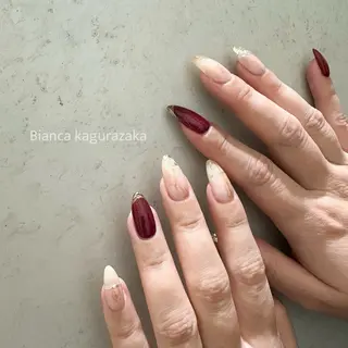 ネイル BIANCA市ヶ谷店 TSUMITAのネイルデザイン