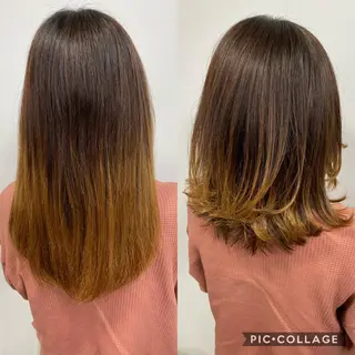 ミディアム 🧡YUKA🧡 渋谷/プルエクステのヘアスタイル