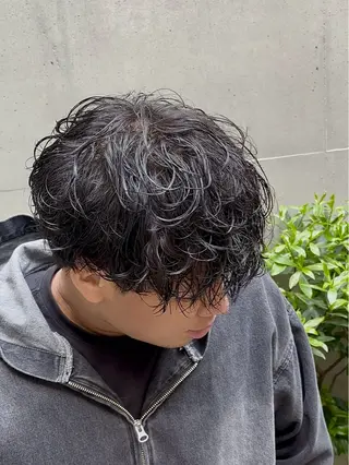 パーマ メンズ Rikito .のヘアスタイル