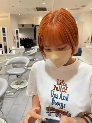 ショート 松田 アカリのヘアスタイル