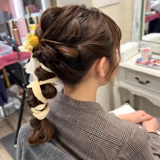 ヘアアレンジ Sg hoso☆のヘアスタイル