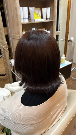 ミディアム 杉山 七海のヘアスタイル