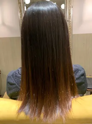 ロング 縮毛矯正専門美容師 宮本遼のヘアスタイル