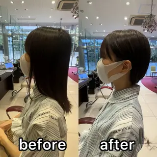 ショート 益野 凌のヘアスタイル