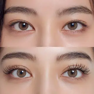 マツエク・マツパ みゆhair ＆eye 京都駅前のマツエク・マツパデザイン