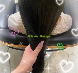 ロング カラー oriha .のヘアスタイル