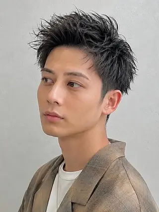 ショート メンズ 🌞塙　湧貴🌞 スパイキーショートのヘアスタイル