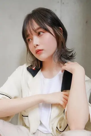 ミディアム 🩵MAI🩵 レイヤーカットのヘアスタイル