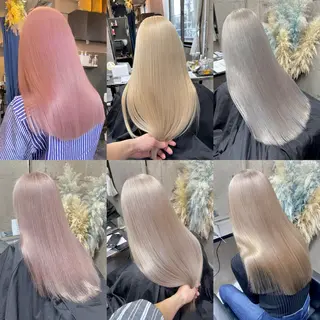 ロング カラー ⭕️ダメージレス特化 髪質改善🥇丸山憲人のヘアスタイル