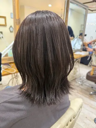 ミディアム カラー 新越谷noble店長 松本拓也▶◀*.のヘアスタイル
