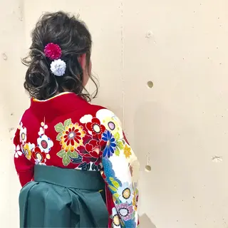 ヘアアレンジ NATSUMI AR.MARAのヘアスタイル