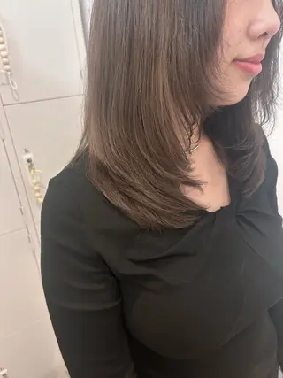 ミディアム ボブ/レイヤー ナカミネアキナのヘアスタイル