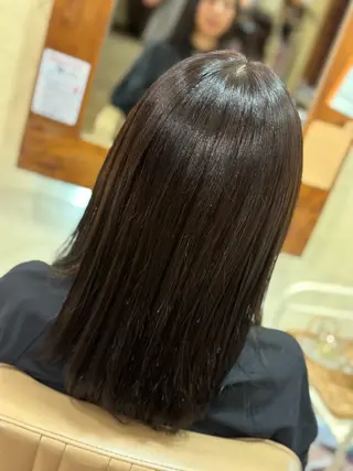 ロング 冨士 美織のヘアスタイル