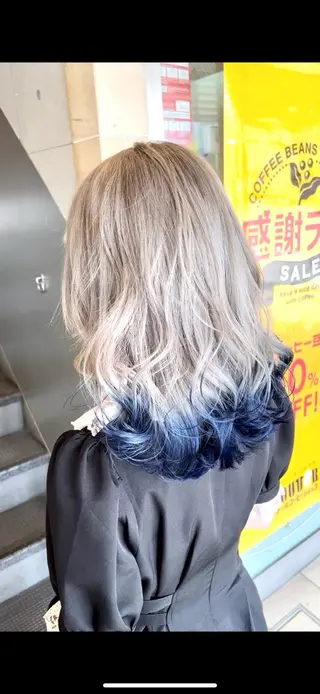 ミディアム カラー ブリーチ特化 / share 元太のヘアスタイル