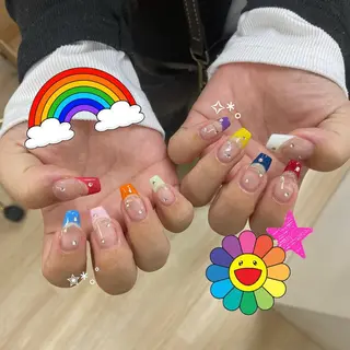 ネイル cocoro 🖤 Bianca/練馬のネイルデザイン