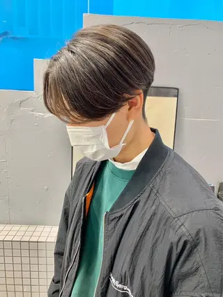 パーマ メンズ 松戸レイヤーカット 塚原悠斗のヘアスタイル