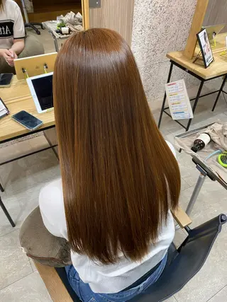 ロング 佐藤 森夏のヘアスタイル