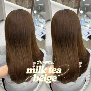 カラー ブリーチなしベージュ 🤎kotomiのヘアスタイル