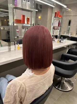 ミディアム カラー パーマ ヘアアレンジ メンズ キッズ 韓国系🇰🇷🩶 艶暗髪/MEIのヘアスタイル