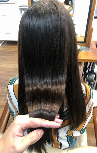 ロング カラー grace hair Lan🍋アカネのヘアスタイル