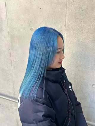 ロング カラー 韓国レイヤー kira🌛のヘアスタイル