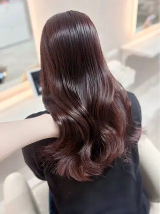 カラー 木下 ゆいなのヘアスタイル