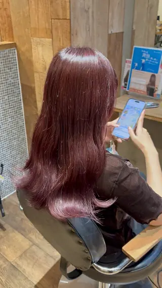 ロング カラー 【 Lafith 】 WAKOのヘアスタイル