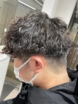 パーマ メンズ 京都河原町 メンズパーマ助川龍哉のヘアスタイル