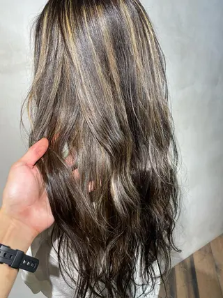 ロング メンズパーマ 工藤勇也のヘアスタイル