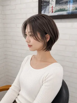 ショート カラー 【韓国風特化】 池田一之のヘアスタイル