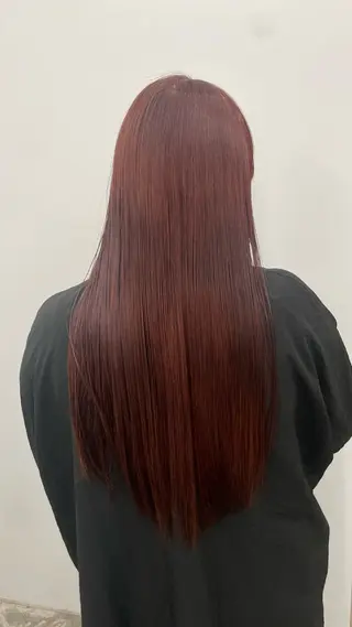 ロング カラー suzu 野田美容師のヘアスタイル