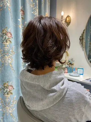 ショート パーマ MASUMI／ 川西能勢口LUMIAのヘアスタイル
