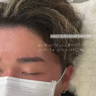 メンズ アイブロウ 吉祥寺kasumi 🌛eye/browのマツエク・マツパデザイン