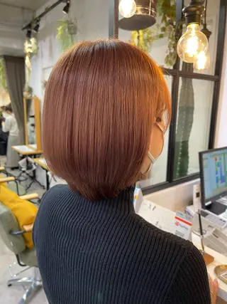 ショート カラー 透明感カラー💎 アレンジ🩰Rimiのヘアスタイル