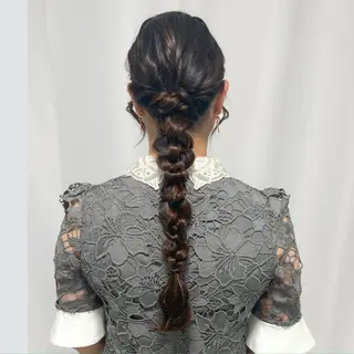 ヘアアレンジ 川崎ヘアメイク🪞 CHATEAUのヘアスタイル