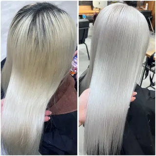 セミロング カラー MAKO ❤️🔥NEXTのヘアスタイル