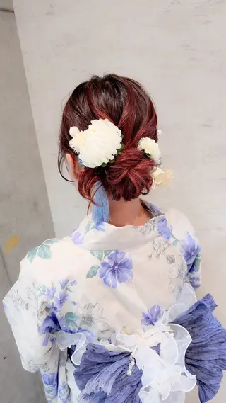 ヘアアレンジ はやしほのか| マンツーマン美容師のヘアスタイル
