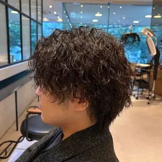パーマ メンズ 最安値メニュー✨️ sayuri🍓のヘアスタイル