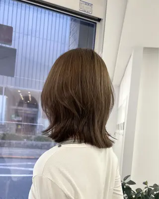 ミディアム カラー 🖤:抜け感×大人 スタイル/Aoiのヘアスタイル