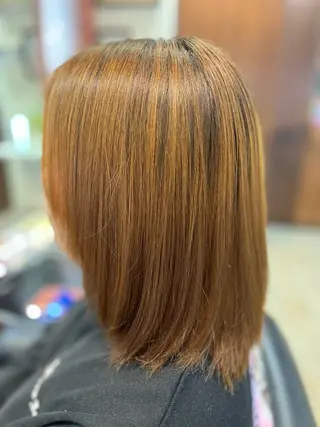 ミディアム パーマ 織田 英之のヘアスタイル