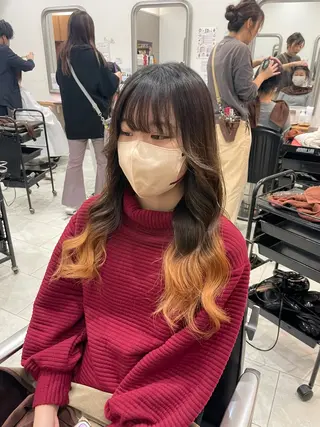 ロング カラー Hikari 髪質改善🩵ᩚ🫧のヘアスタイル