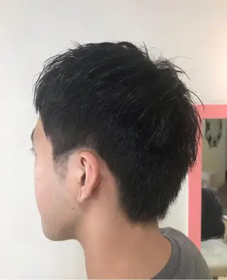 ショート カラー メンズ 横田  尚登のヘアスタイル