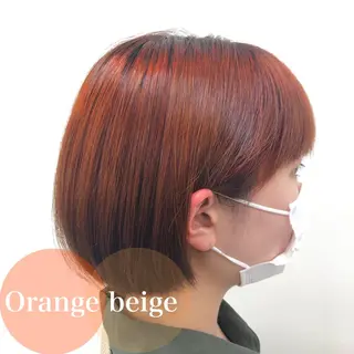 ショート カラー ヘアアレンジ キッズ ネイル マツエク・マツパ 🦋縮毛/韓国レイヤ ー/透明感カラー🦋のヘアスタイル