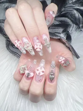 ネイル Lee Nails チップ長さだし専門店のネイルデザイン
