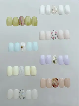 ネイル BRooCH yuzuのネイルデザイン