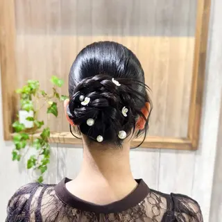 ロング ヘアアレンジ 垢抜けメイク✖️盛れ るヘア/SAORIのその他イメージ