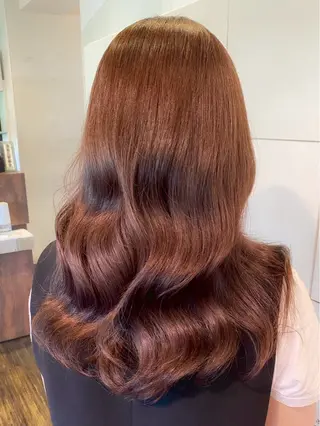ロング カラー 宮田 眞咲のヘアスタイル