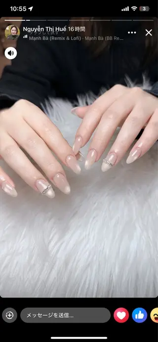ネイル REI nail研修のネイルデザイン