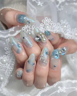 ネイル Best Nail Yu🎀🫧のネイルデザイン